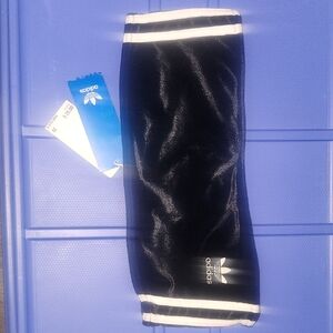 Adidas Black and White Crop Top